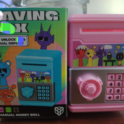 Cross-border hot creative cute piggy bank new children boys and girls storage piggy bank storage kindergarten gifts