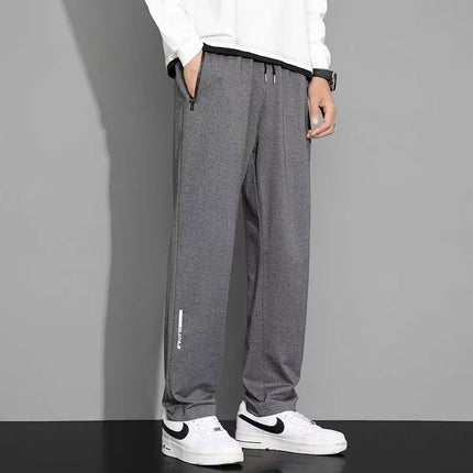 Cross-border tide youth autumn men's cotton trousers casual sports toe pants Amazon manufacturers