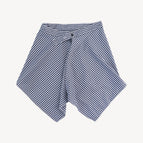 01#-white grid / One size fits all