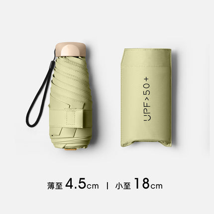 Retro Mini Flap Pocket Pants Sunshade, Sun Protection and Uv Protection Umbrella for Women, Compact and Portable Sun Umbrella, Lady Bag with Customized Logo