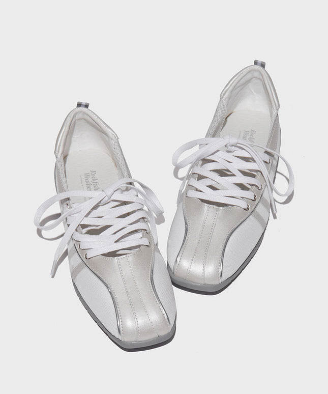 In-Stock Rockfish Mary Jane Shoes Korean Niche Square-Toe Cross-Strap Ballet Shoes Women's Functional Sneakers