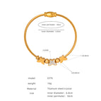 Z276-Gold bracelet