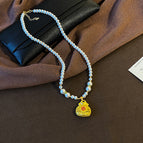 927 lucky bag necklace [pearl chain]