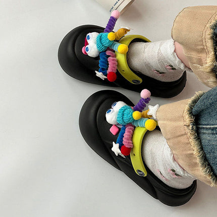Shake Stick Clogs for Women 2026 Spring and Summer New Style Cute DIY Shoe Decorations Detachable Trendy Shoes