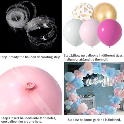 Cross-border Amazon Balloon Chain Arch suit New Birthday Decoration Wedding Room Wedding Balloon Scene Decoration Wholesale