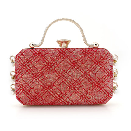 Cross-border new evening bag evening bag messenger bag clutch Women's bag cosmetic bag banquet bag niche women's bag