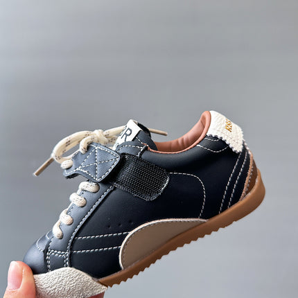 Korean Style Children's Trendy Star Sneakers Boys' Spring and Autumn Casual Shoes Big Kids' Training Shoes Girls' Sneakers