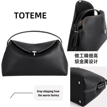 In-Stock to Pillow Bag New Handbag Simple Crossbody Bag Fashion Shoulder Bag Genuine Leather Women's Bag Portable Tote Bag