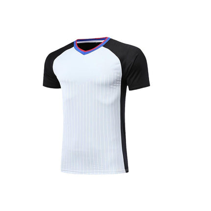 Quick-drying match basketball referee clothes top sweat-absorbent breathable football referee clothes volleyball coach clothes suit short sleeve pass