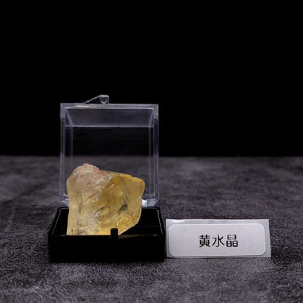 Mineral Crystal Calcite Pyrite Symbiotic Crystal Raw Stone Geological Science Teaching Specimen Collection Ornament