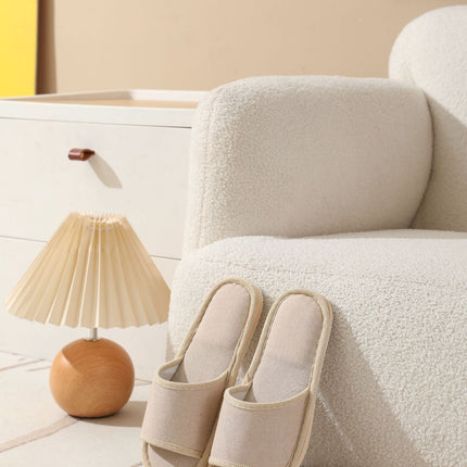 Linen Slippers for Women in Spring & Fall Seasons Indoor Household Cotton and Linen Slippers for Home Non-Slip Summer Male Couple Wholesale