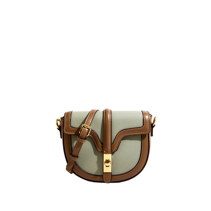 European and American Saddle Bags, Crossbody Bags, Women's Hot-Selling Women's Bags, 2025 Summer Style, European and American Fashion Horseshoe Bags, Wholesale Dropshipping