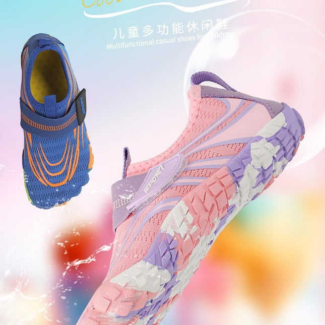 Non-slip Cross-border Beach Shoes Tracing Shoes Swimming Breathable Shoes Rope Skipping Quick-drying Household Wading Shoes Children's New Dance