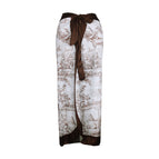 brown gauze skirt / Free size