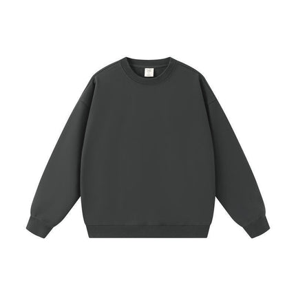 American Trendy Brand 450g Heavy Weight Terry Off-Shoulder Hooded Sweatshirt Men's Spring & Fall Hoodless Rope Loose Hoodie Wholesale