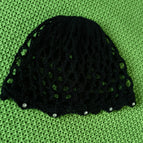 Black rhinestone / 55-58cm