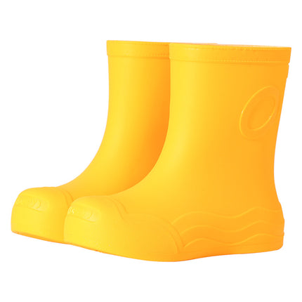 Cross-Border Hot-Selling Fashionable Mid-Calf Women's Rain Boots New Outdoor Waterproof Shoes Non-Slip Casual Water Boots Women's Rain Boots Rubber Shoes