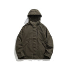 Single layer jacket-military green / S