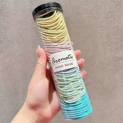 20 canned hair bands new rubber band female tie towel ring thick high elastic hair rope simple hair rope