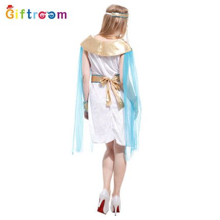 Carnival Party Costumes Egyptian Pharaoh Queen Costumes Pretty Egyptian Female Cosplay Game Uniform Temptation