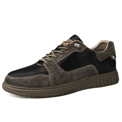 Men's shoes new fashion British casual shoes Korean style breathable sneaker retro lazy shoes slip-on board shoes