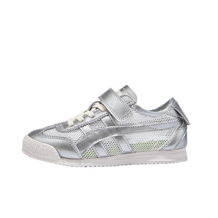Genuine Leather Boys' Sneakers 2026 Summer New Style Children's Mesh Casual Shoes Breathable Girls' Sports Shoes White Shoes