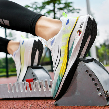 2024 spring cross-border ultra-light mesh sports breathable running shoes for couples