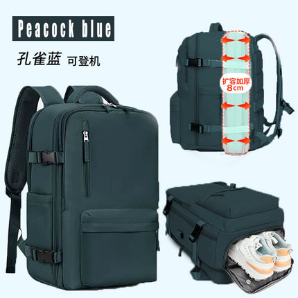 Travel Backpack Men's Backpack Expandable 2024 New Business Travel Large Capacity Computer School Bag Women