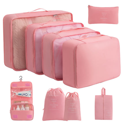 Cross-border Travel Storage Bag Ten-piece Set Business Travel Storage Bag Large Capacity Storage Bag Waterproof Travel Storage Bag