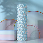 45cm: Diamond foam shaft-white blue