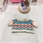 25cm barcelona bear clothes / Wave sweater