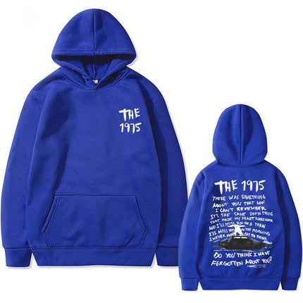 The 1975 about You Graphic Print Hoodies Being Funny in a Fo