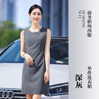 Ladies-dark gray dress / S