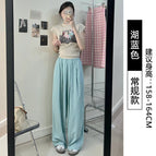 Lake blue-[regular-with pockets] / S