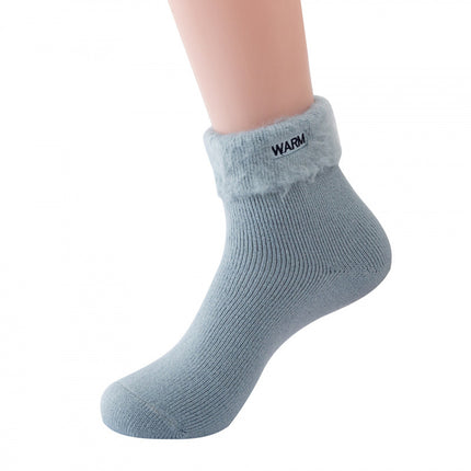 Women's Slippers Socks Winter Home Socks Brushed Plush Socks Warm Socks Warm Confinement Ski Socks Sailor Sleeping Socks