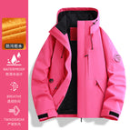 Same style for men and women - rose red [single flush/spring and autumn style] / 3XL