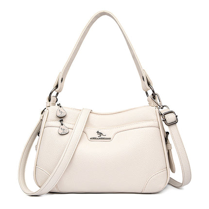 High-End Bags for Women, European and American Retro Printed Shoulder Crossbody Bags, Niche Mom Underarm Bags, Women's Bags, Small Bags Wholesale
