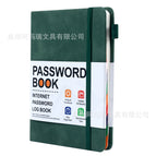 Foreign trade strap password book-military green