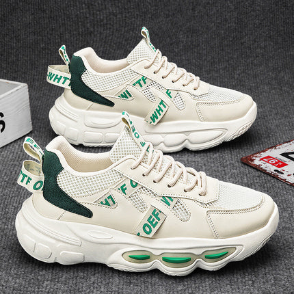 Forrest Gump Men's Shoes, Summer Breathable High-End Mesh Sneakers, Thin Sports Casual Dad Shoes for Teenagers, Odor-Resistant Trendy Shoes