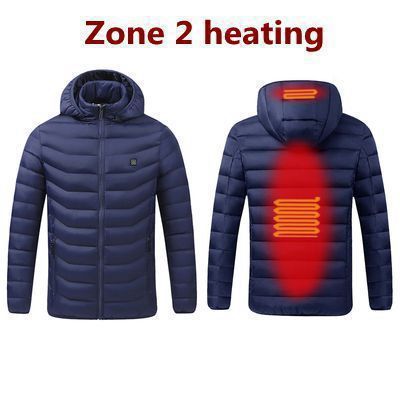 Heated Cotton Clothing for Winter in District 249, District 11, District 19, Smart Heated Cotton Jacket, Unisex Heated Clothing Jacket