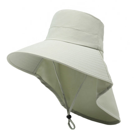 Multi-Directional Sun Hat, Breathable Face Mask, Neck Protection, Integrated Sun Hat, Anti-Uv Outdoor Sun Hat for Women, Summer