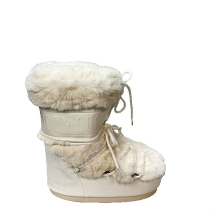 Celebrity Style Thick-Soled Colorful Moon Boots 2025 Winter New Long Ski Boots Warm Anti-Ski Boots for Women