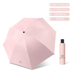 Pink [manual] 8-bone reverse vinyl umbrella