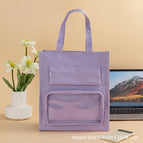 Tutoring bag purple