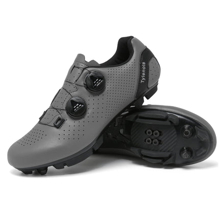 T168 Cross-border New Lockless Cycling Shoes Men's Road Car Lock Shoes Breathable Bicycle Shoes Non-lock Mountain Bicycle Shoes