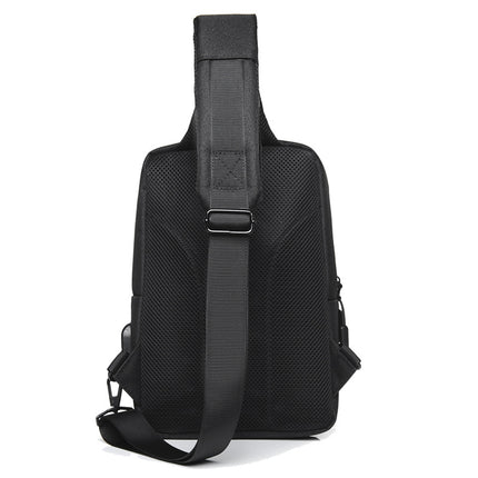 New Men's Chest Bag, Men's Crossbody Bag, Casual Waterproof Shoulder Bag, Crossbody Bag, Large Capacity Oxford Cloth Men's Bag Gift