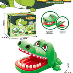 Color boxed hand-biting crocodile Silent Light not charged