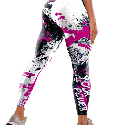 Printed Yoga Leggings / Legging Yoga Imprimé