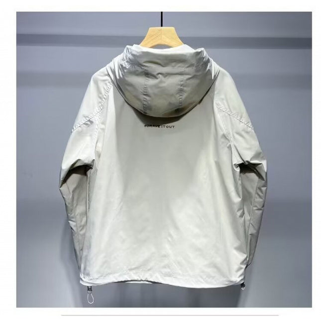 Advanced Sense Multi-Pocket Army Green Workwear Jacket Duffy Shuai Chao Brand Jacket Men's Top 2023 Aviator Spring Wear