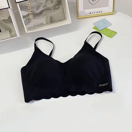 Kissy Series Underwear Traceless Push-up Vest Classic Sling-off Paramelia Non-rimless Bra